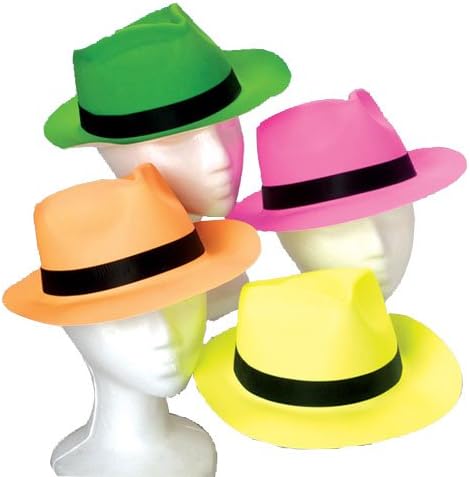U.S. Toy H256 Neon Fedoras