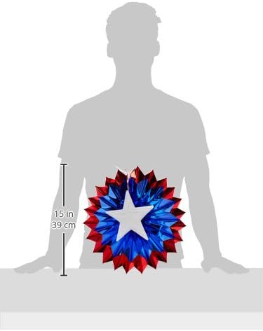 Patriotic Fan-Burst (red, white, blue) Party Accessory (1 count) (1/Pkg)