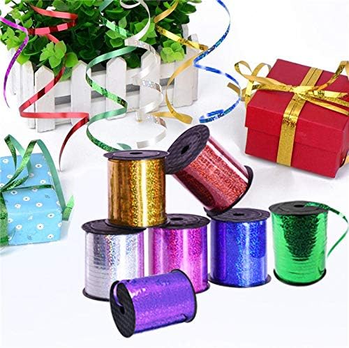 TONIFUL 500 Yards Curling Ribbon-Balloon Ribbon-Balloon String for Art&Craft Decor,Gift Wrapping,Ribbons and Bows for Valentine's Day Graduation Mothers Day Birthday Gifts (Red)