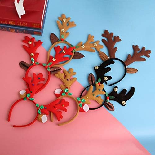 Myuilor Reindeer Antlers Headband Christmas and Easter Party Headbands Deer