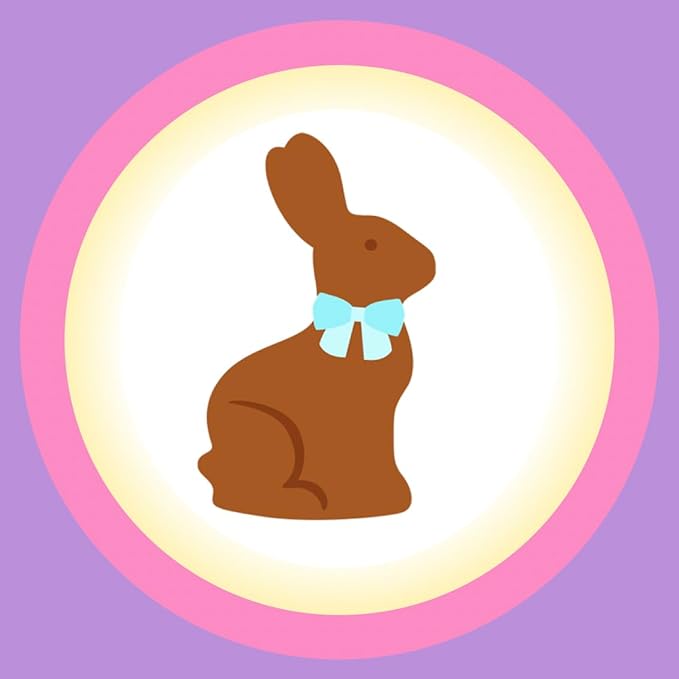 Sugar Robot Edible Easter Cupcake Toppers for Cake Decorating - Edible Bunnies Decor - Bunnies & Chicks Cake Toppers and Cupcake Toppers - Decoration Made in the USA - Premium Crafted