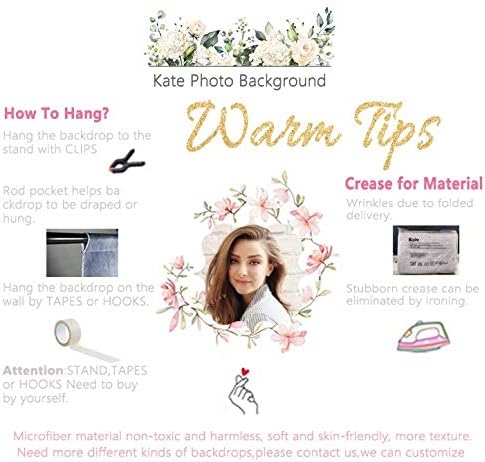 Kate Grey Photography Backdrops Abstract Photo Backdrop Poratrait Background for Photoshoot, 6.5x10ft