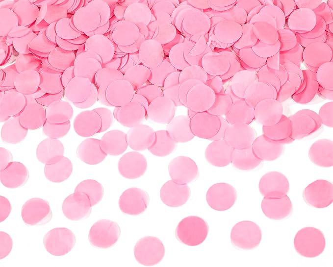 amscan Pink Paper Confetti Cannon 40 cm