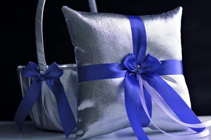 ITIsparkle 11/2" Inch Double Faced Satin Ribbon 25 Yards-Roll Set for Gift Wrapping Party Favor Hair Braids Hair Bow Baby Shower Decoration Floral Arrangement Craft Supplies, Royal Ribbon