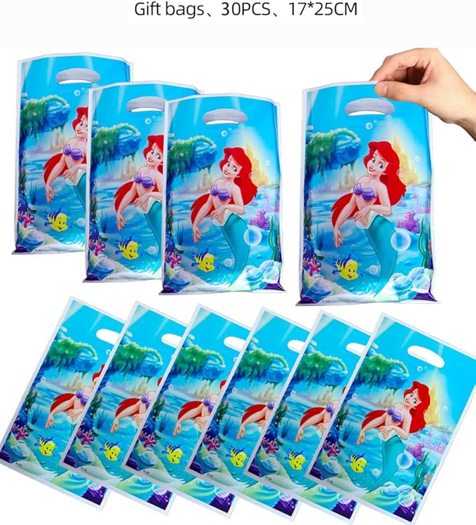 Losede 30pcs Birthday Party Gift Bags Candy Bags Goody Bags Birthday Party Supplies Decorations (Style 2)