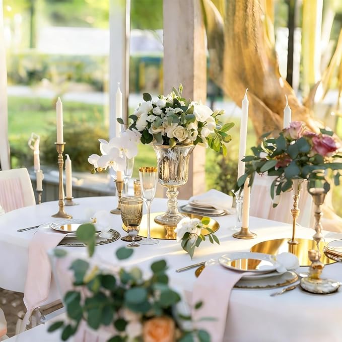 16Pack Pack Round Mirror Centerpieces for Tables, No Glass Acrylic Gold Circle Mirror Tray Candle Plates Mirror Tiles for Wedding Birthday Graduation Party Table Centerpieces Decorations (10inch/25cm)