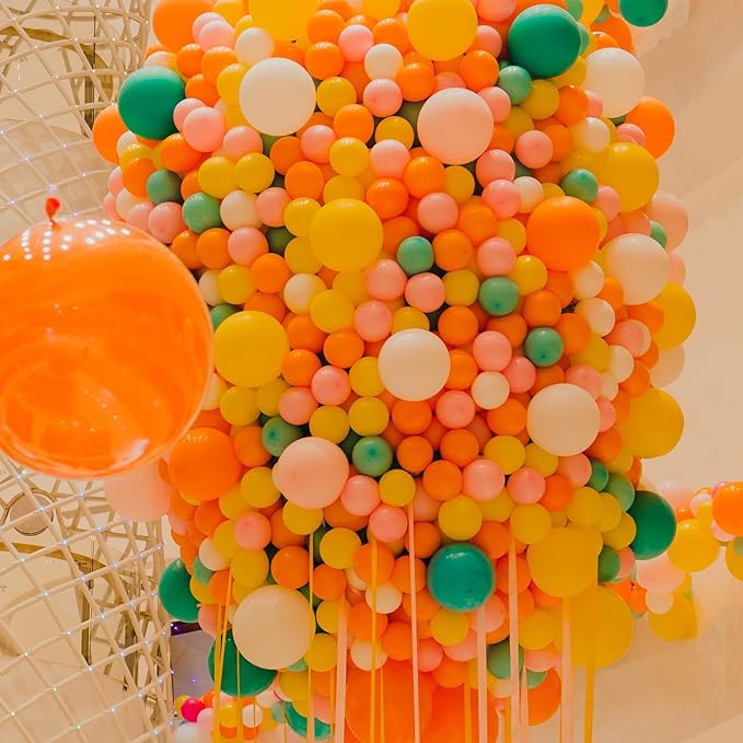 Green Balloons 110Pcs, 5 Inch Small Green Latex Party Balloons, Mini Thick Green Balloons for Birthday Wedding Baby Shower Decorations.