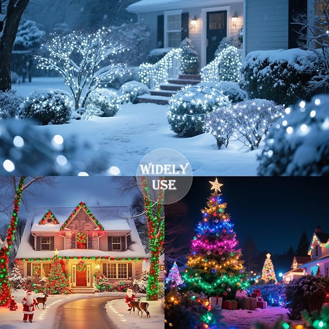 Pooqla Pink String Lights Battery Powered, 2 Pack Total 33 FT 100 LED Pink Valentines Day String Lights for Indoor Outdoor Decoration, Twinkle Fairy Light for Valentines Day Decorations