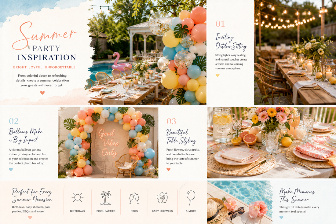 Summer Party Inspiration for Fun and Memorable Gatherings