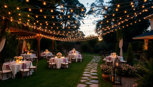 How to Create a Stunning Garden Party Setup at Home