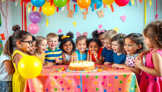 10 Kids Birthday Party Ideas Using Simple Decorations