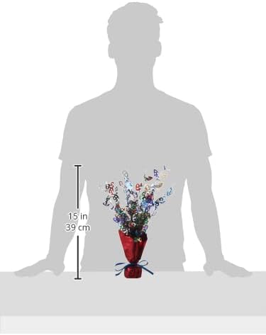 65 Gleam 'N Burst Centerpiece (multi-color) Party Accessory (1 count) (1/Pkg)