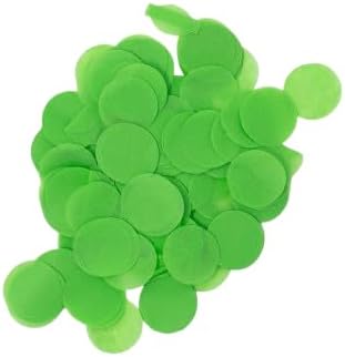 Ultimate Confetti, Light Green Biodegradable Confetti Circles - Flame-Resistant and Slow-Falling Round Tissue Paper Confetti for Cannon and Launcher use – Best for Celebrations - 1 lb, 16 oz