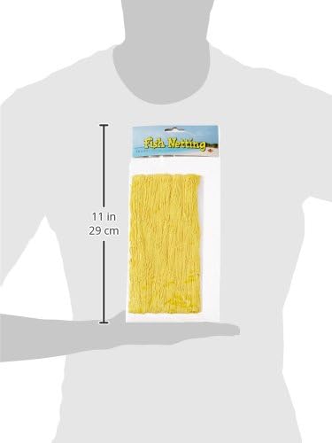 Fish Netting (Yellow) Party Accessory (1 Count) (1/Pkg)