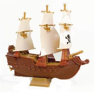 Cakesupplyshop Pirate Ship Pirate Revenge Happy Birthday Sign Mini Cake Decoration Cake Topper