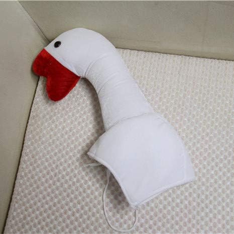 Warmtree Cute Plush Hat Funny Novelty Plush Animal Fruit Hat Mask Cap Photo Props Dress Up Hat Cosplay Halloween Party Costume Headgear (Goose)