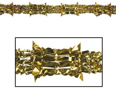 Beistle Metallic Garland, 8 by 9-Feet