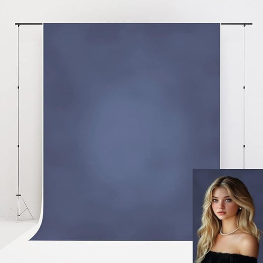 Kate 10x10ft/3x3m Blue Video Backdrop Blue Photo Backdrop Abstract Photography Backdrops Portrait Backgrounds Kate Backdrop