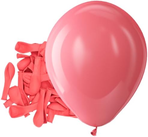 Bezente Coral Latex Party Balloons 150 Pack 5 inch