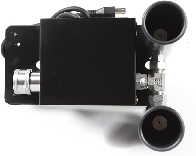 Stage Fog Maker CO2 Jet Machine, 2 Channels CO2 DMX Cannon Air Column CO2 Jet Machine Night Club Bar DJ Party Stage Show Jet Effect Fogger Smoker