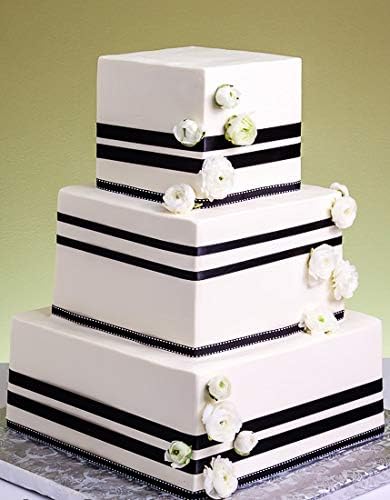 ITIsparkle 1/4" Inch Double Faced Satin Ribbon 50 Yards-Roll Set for Gift Wrapping Scrap Books Party Favor Hair Braids Baby Shower Decoration Floral Arrangement Craft Supplies, Black Ribbon