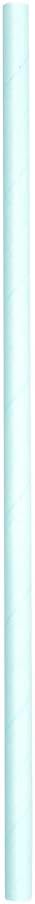 7.8 Inch Paper Straws For Drinking, 25 Sturdy Eco-Friendly Paper Straws - Premium Solid Design, Light Mint Paper DurablePaper Straws, Vibrant Colors, For Cold Drinks - Restaurantware