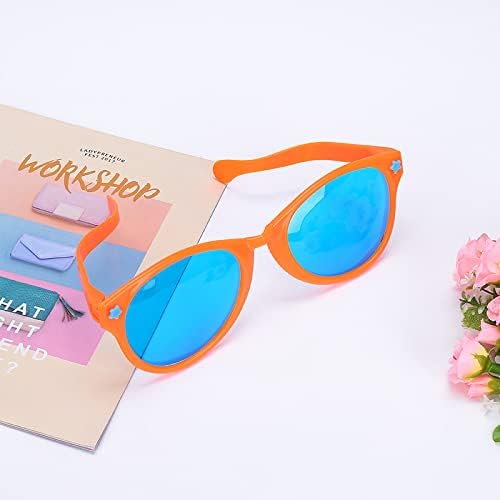 6 Pcs Jumbo Plastic Sunglasses Funny Party Glasses For Birthday Party Halloween Cosplay Supplies