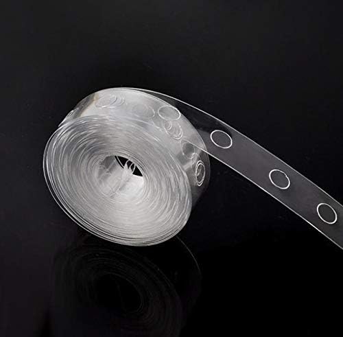 4 Rolls 5M/16 Feet Clear Single Hole Balloon Decorating Strip Kit Balloon Arch Garland for Party Wedding Birthday Baby Shower Xmas Party Decorations