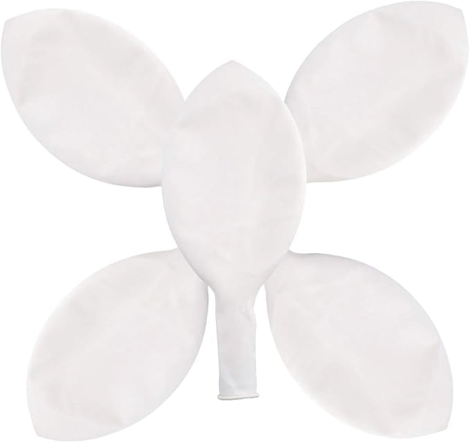 36 Inch Giant Latex Balloons, Standard White Round Balloons for Birthdays Weddings Receptions Festival Party Decoration, Pack of 5 Pcs