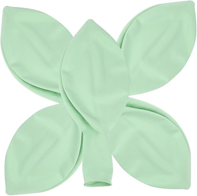 36 Inch Giant Latex Balloons, Neo LOONS Pastel Mint Green Rainbow Balloons Large Macaron Balloons for Birthdays Weddings Receptions Festival Party Decoration, Pack of 5 Pcs