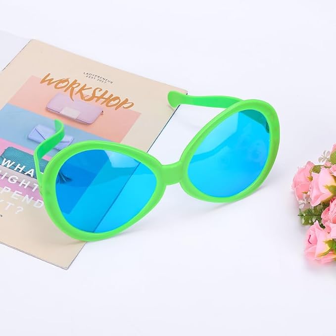 6pcs Giant Big Eyeglasses Large Huge Novelty Funny Sunglasses Eyewear Party Supplies For Adults Festival Holiday Party Favors Photo Booth Props