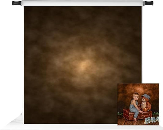 Kate 10x10ft Abstract Backdrops for Photographers Brown Painted Background Portrait Photography Props