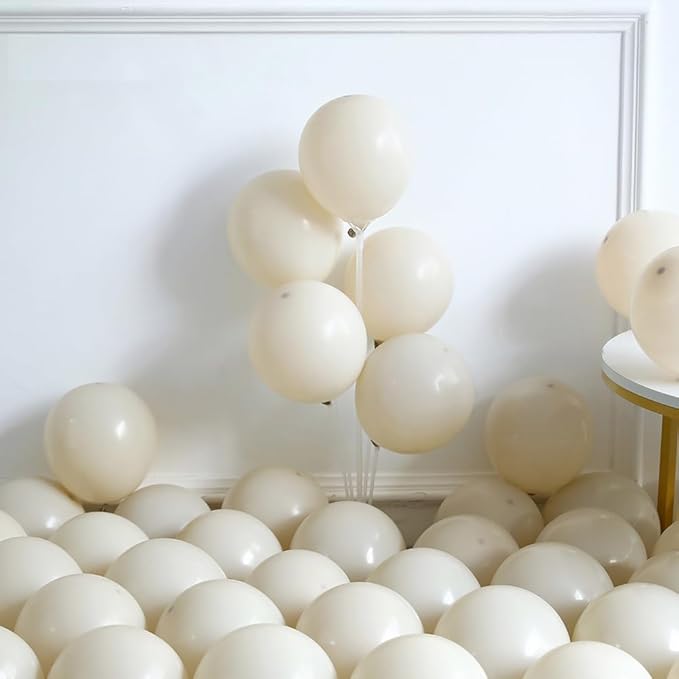 Dusty Green Balloon Arch Kit 162PCS Nude Sand White Neutral Apricot Matte Balloons for Baby Shower Wedding Birthday Party Decoration