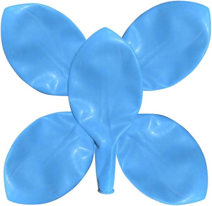 36 Inch Giant Latex Balloons, Standard Light Blue Round Balloons for Birthdays Weddings Receptions Festival Party Decoration, 5 Pcs