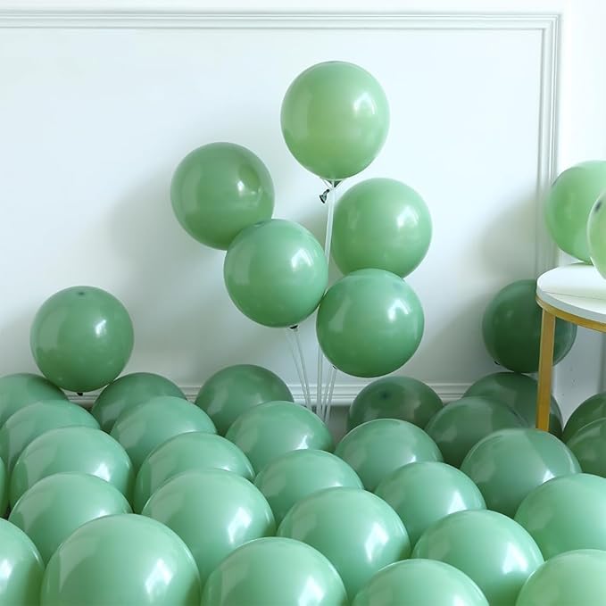 Baby in Bloom Balloon Arch Kit 139pcs Pastel Sage Green and Pink Balloon Garland for Boho Baby Shower Birthday Party Decoration