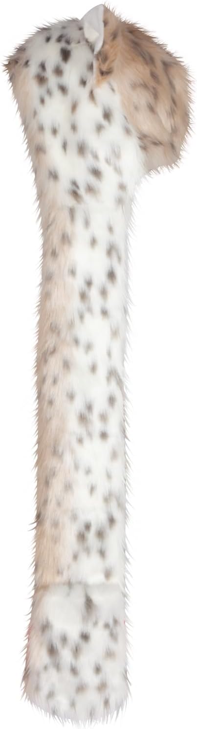 ShellKingdom Plush Novelty Animal Hat,3 in 1 Function Faux Fur Full Animal Hood Hat Winter Warmer Cap