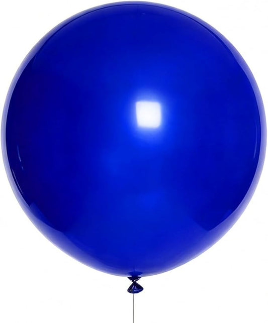 Blue Balloons Blue Party Decorations 10 Pack 36 inch Round Royal Blue Balloons for Birthday Graduation Baseball Nautical 4th of July Independence Memorial Day Patriotic Party Decorations