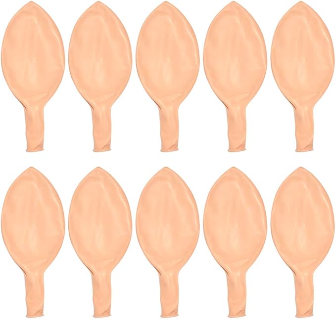 36 Inch Giant Latex Balloons, Standard Blush Round Balloons for Birthdays Weddings Receptions Festival Party Decoration, Pack of 10 Pcs