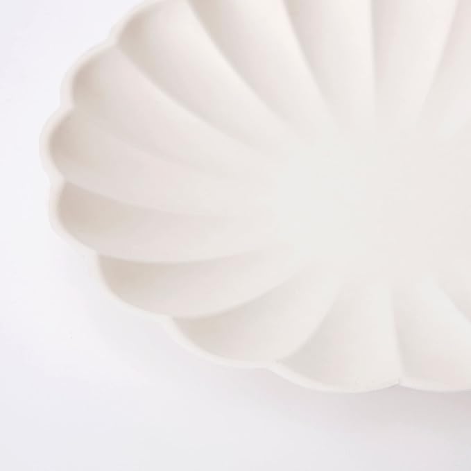 Meri Meri Compostable Party Plates, Pack of 8 Plates for Parties and Occasions, Single Use, Compostable/Disposable