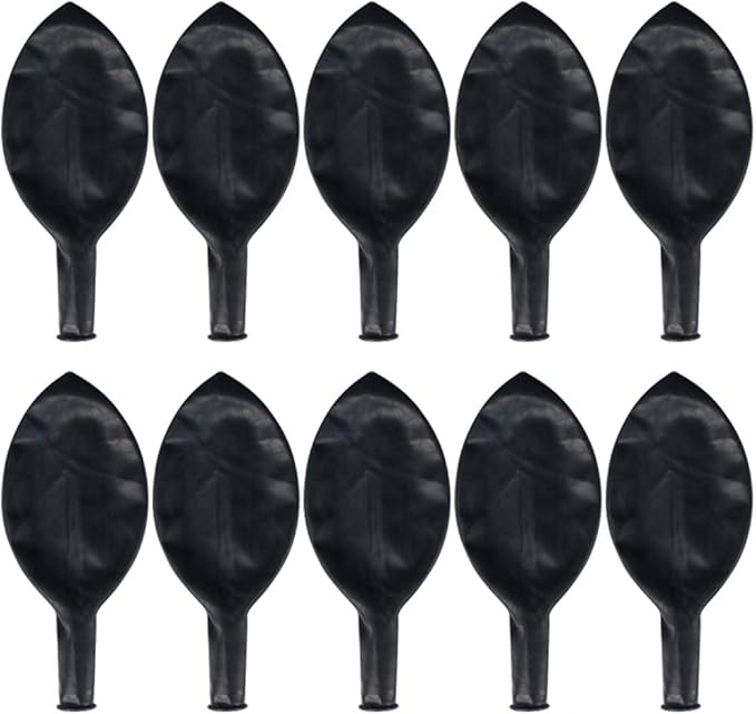 36 Inch Giant Latex Balloons, Standard Black Round Balloons for Birthdays Weddings Receptions Festival Party Decoration, Pack of 10 Pcs