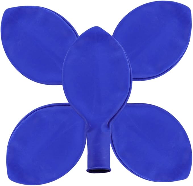 36 Inch Giant Latex Balloons, Standard Blue Round Balloons for Birthdays Weddings Receptions Festival Party Decoration, Pack of 5 Pcs