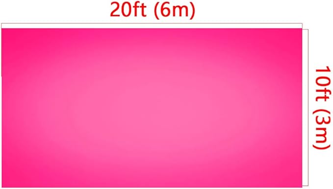Kate 20x10ft Hot Pink Photography Backdrop Hot Pink Portrait Photo Background Photo Studio Props