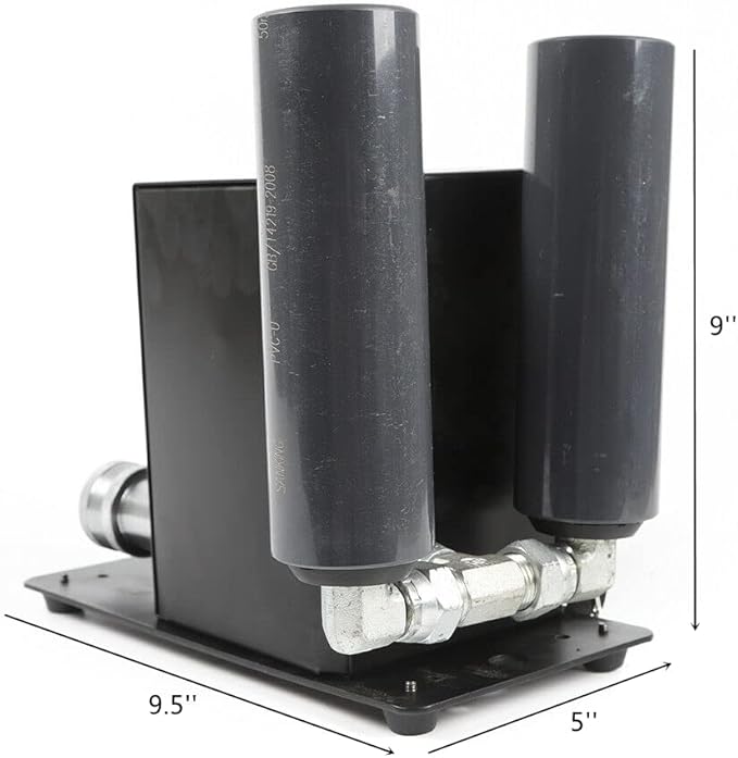 Stage Fog Maker CO2 Jet Machine, 2 Channels CO2 DMX Cannon Air Column CO2 Jet Machine Night Club Bar DJ Party Stage Show Jet Effect Fogger Smoker