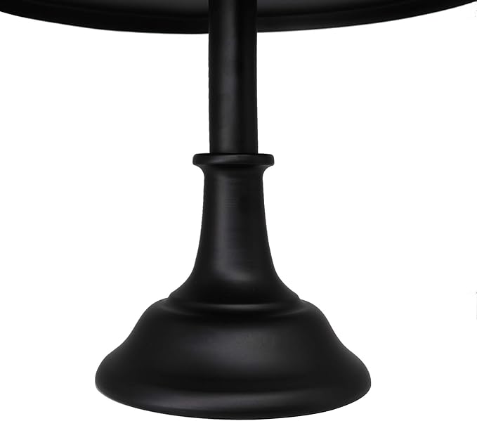 3-Set Cake Stands, Black Dessert Display Plate Cupcake Stands for Baby Shower Wedding Birthday Party Celebration Home Decor