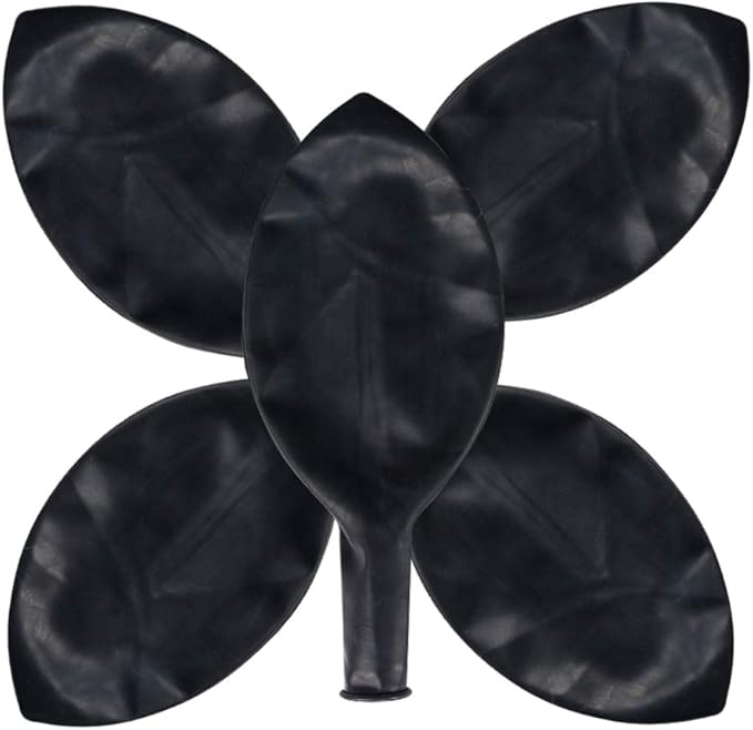 36 Inch Giant Latex Balloons, Standard Black Round Balloons for Birthdays Weddings Receptions Festival Party Decoration, Pack of 5 Pcs