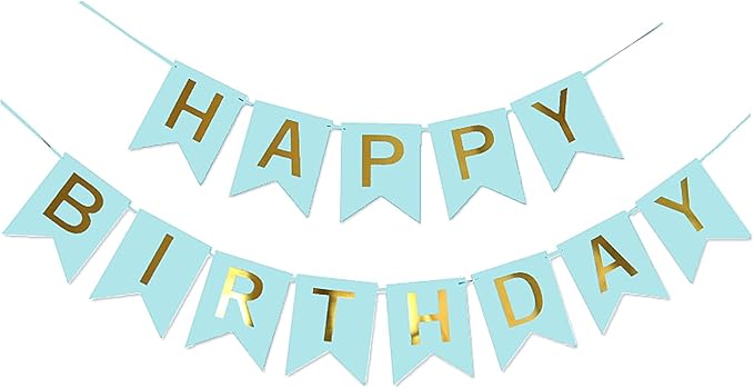 Happy Birthday Banner Party Banner Birthday Hanging Decoration for Women Men Girls Boys Adults Pets Party Backdrop Wall Decor Party Supplies