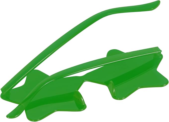 12 Pairs Star Sunglasses Pentagram Glasses Rimless Sunglasses for July 4th,Halloween, Christmas Party Favor