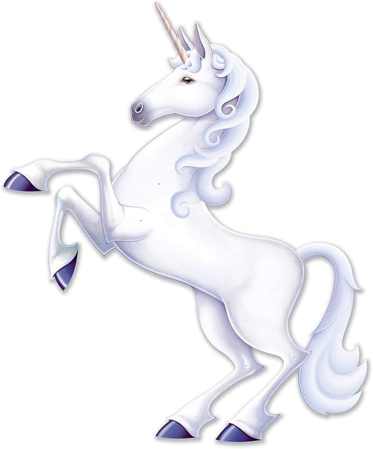 Beistle Jointed Unicorn, 54", Multicolor