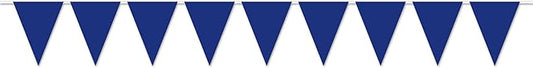 Indoor/Outdoor Pennant Banner (blue) Party Accessory (1 count) (1/Pkg)