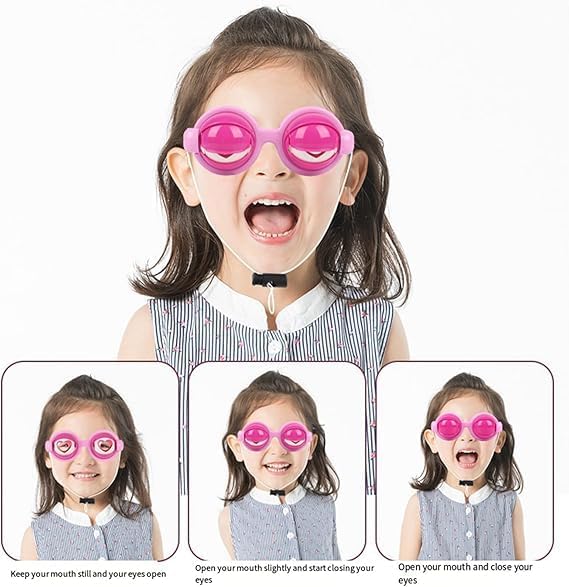 4PCS Moving Eyeball Sunglasses – Funny Wiggly Eye Glasses for Adults, Parties, Halloween & Photo Booth Props